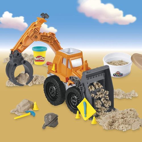 Imagen 5 de 7 de Play Doh Camión Construcción Juguete Niño Original Hasbro