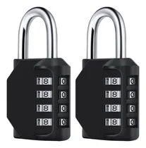 Comprar 2pcs Candado De Combinación De 4 Dígitos, Candado Por