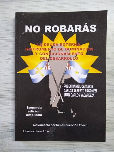 No Robarás De Librerias Huemul S.a Libro Usado 