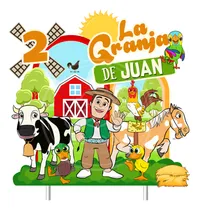 Comprar Cake Topper Imprimible Kit Adorno Torta La Granja De Zenon