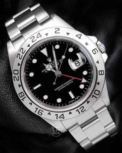 Rolex Explorer Ii Black Dial 40mm