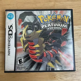Caja Pokemon Platinum Para Nintendo Ds Solo Caja