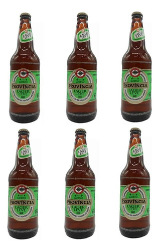 Cerveza Provincia Pack De 6 Botellas Vidrio 600ml Lager Mf