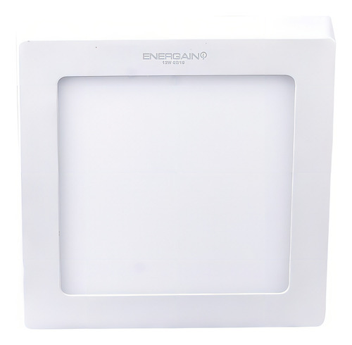 Lámpara De Techo Led Energain De 12 Watts Luz Fría Color Blanco