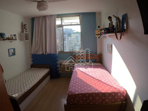 Apartamento Com 2 Dormitórios À Venda, 121 M² Por R$ 725.000,00 - Icaraí - Niterói/rj - Ap3375