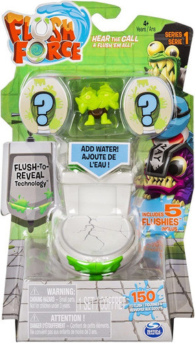 Flush Force Serie 1 Paquete De 5 Figuras Coleccionables 