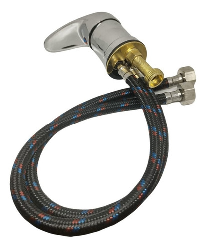 Llave Monomando + Ducha Para Lava Pelo Fijo Peluqueria