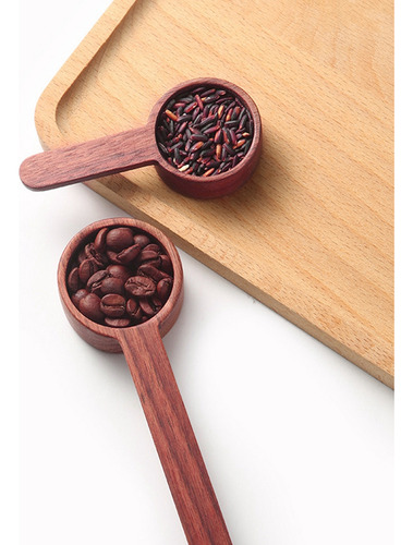 Cuchara Medidora De Madera Multifunción, Cuchara De Café Hom