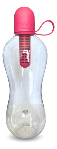Bobble Botella Agua Con Filtro Libre De Bpa, 1 Lt, Reutiliza Color Rosa Chicle