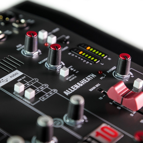 Imagen 9 de 9 de Consola Allen & Heath Zedi-10