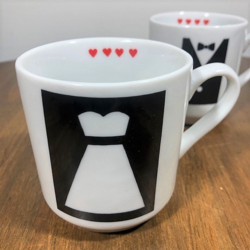 Imagem 2 de 6 de Kit 12 Canecas Padrinho E Madrinha 2 Linha