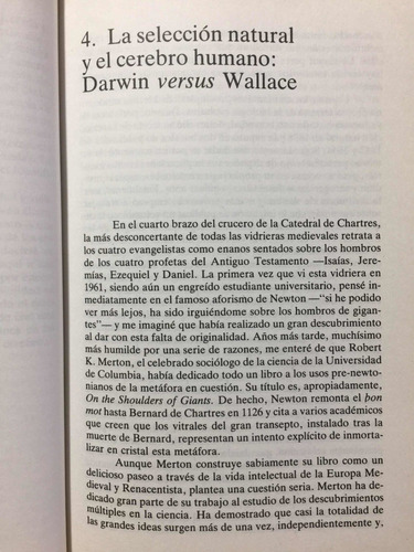 El Pulgar Del Panda. S Jay Gould. Teoría De La Evolución