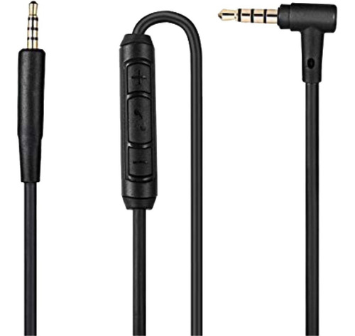 Imagen 1 de 7 de Cable Audio Auricular Bose Qc25 Qc35 Oe2 I Con Mic Microfono
