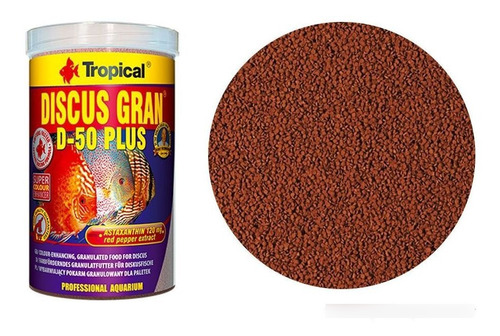 Ração Tropical Discus Gran D 50 Plus 440g Grânulos Discos