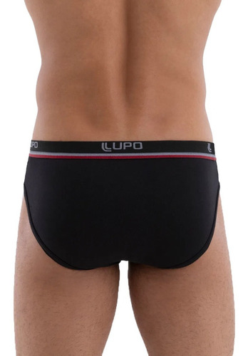 Slip Lupo Algodón Con Lycra Importado Modelo 524