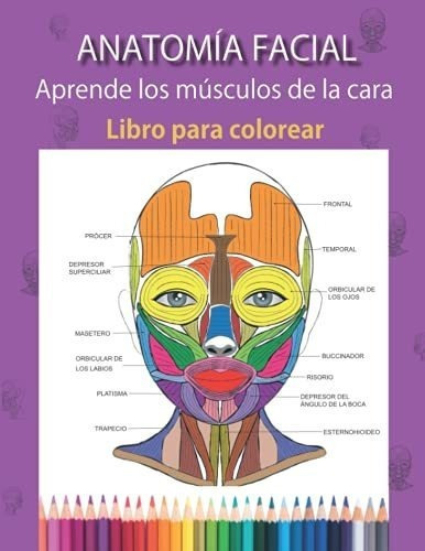 Anatomia Facial - Aprende Los Musculos De La Cara.., de M. F., Eva. Editorial Independently Published en español