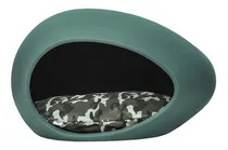 Comprar Cama Perros Moises Colchon Almohadon Cucha Eggys Median Cuot Color Verde Militar