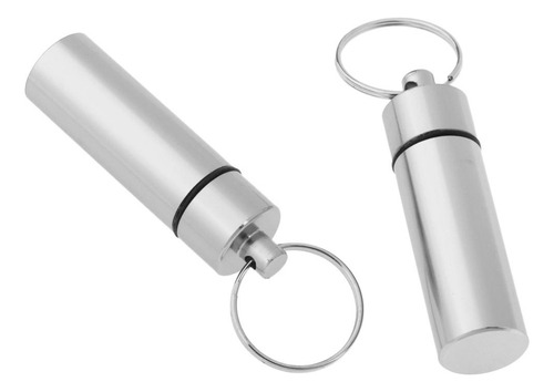 Sjx Caja De PĂldoras Llavero Impermeable Plano