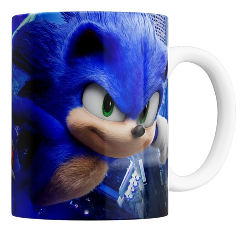 Taza De Cerámica - Sonic