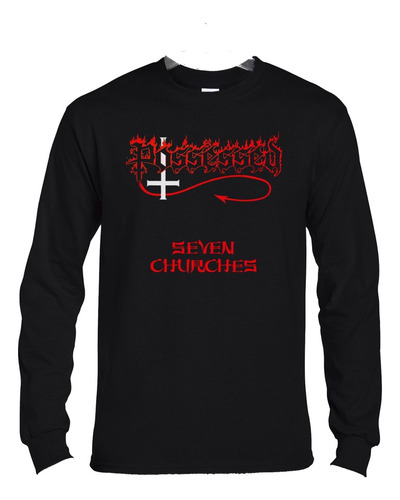 Polera Ml Possessed Seven Churches Metal Abominatron