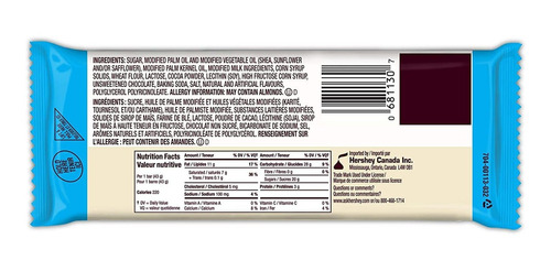 Barras De Chocolate Hersheys, Cookies N Creme, 4 Unidades, 1