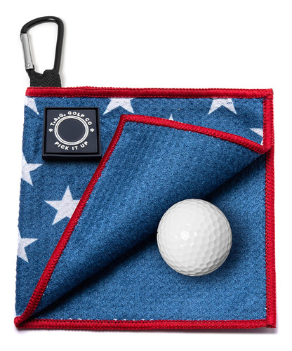 Tag Golf Co Small  Ic Golf Towel - Usa Series - Stick I...
