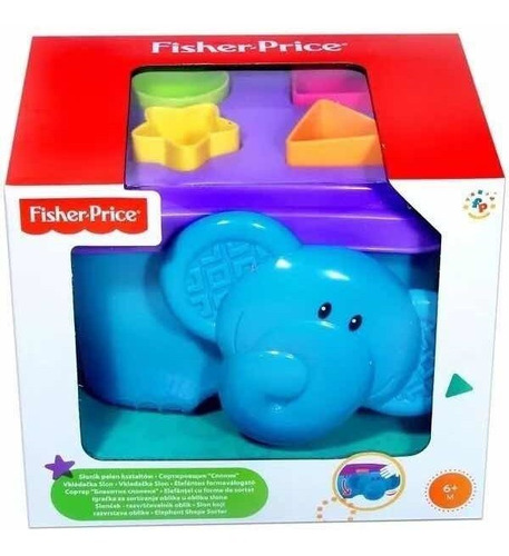 Fisher Price - Elefante Cubeta De Figuras