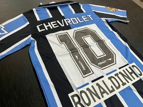 Camiseta Retro Gremio Ronaldinho 10