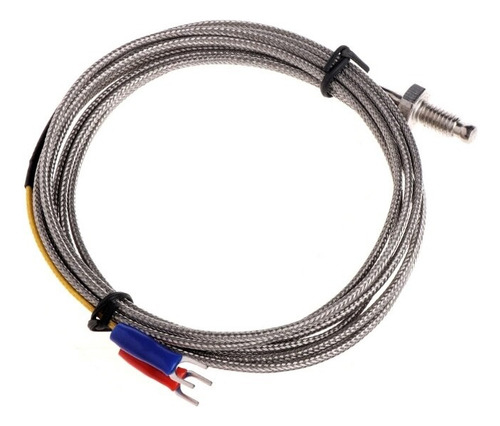 Sensor Temperatura Termopar Tipo J 0°c A 400°c Rosca M6-3pç