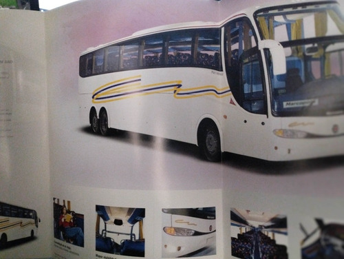 Folleto Catálogo Bus Marcopolo Paradiso Impreso Original (Usado)