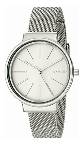 Skagen Skw2478 Reloj Para Mujer, Color Blanco/plata