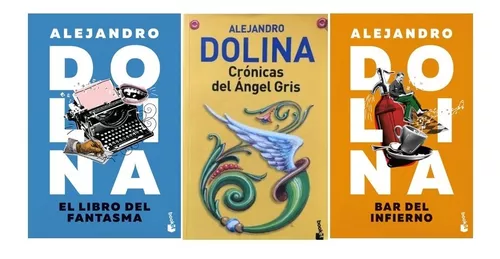 Pack Dolina. (ángel Gris + Bar Infierno + Libro Fantasma).