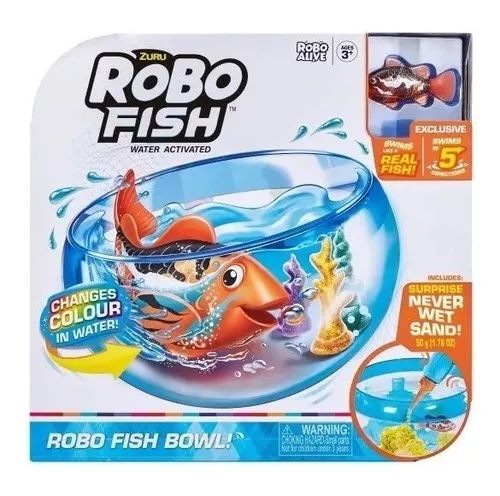 Playset Robo Alive Fish Peces Robóticos Nadadores 7126