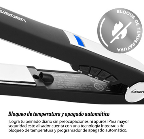 Set Alisadora De Pelo Siegen Sg-4800 Unlimited Liss