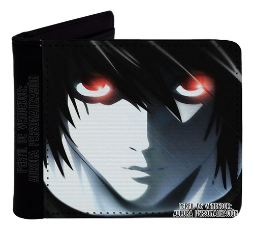 Billetera Cartera Cuero Sintético Death Note Anime Serie 07