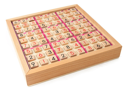 Juego De Mesa De Madera Para Sudoku, Juego De Madera, Cajón,
