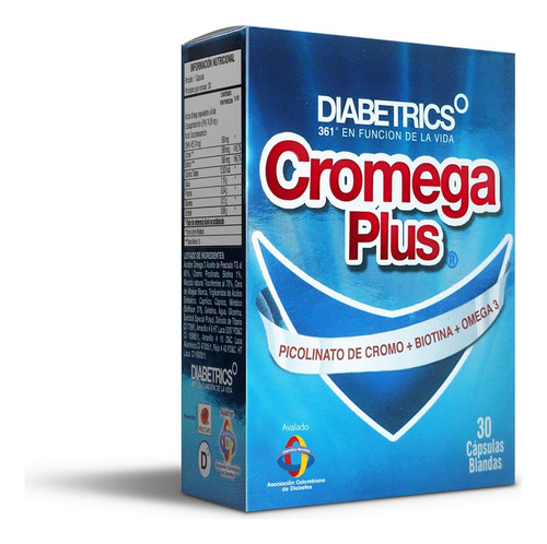 Cromega Plus X 30 Capsulas Blandas