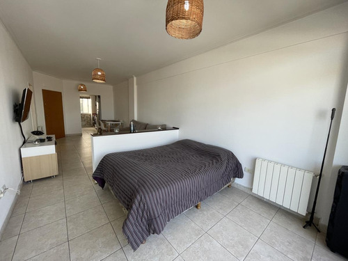 Imagen 10 de 17 de Monoambiente Con Cocina Separada Y Balcon Con Parrilla - Villa Del Parque