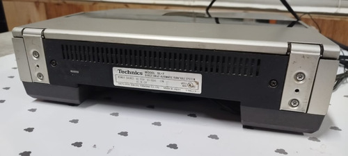 Bandeja Technics Quartz Sl7 Tangencial Ver Fotos Negro (Usado)