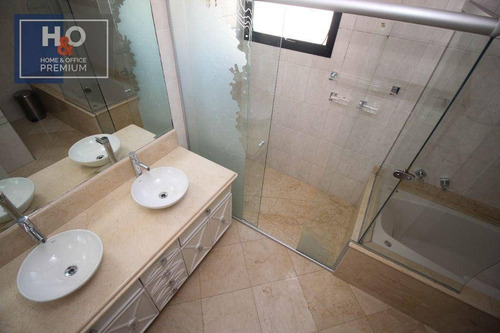 Imagem 11 de 21 de Cobertura Com 4 Dormitórios, 380 M² - Venda Ou Locação - Moema - São Paulo/sp - Co0091