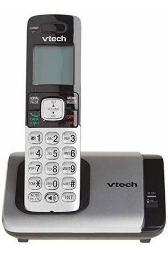 Teléfono Vtech Cs6719-2 Con Base Identificador De Llamadas Gris