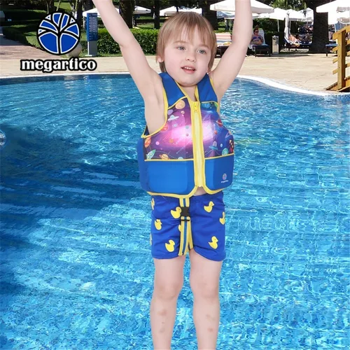 Chalecos Salvavidas Con Cremallera Para Niños Para Nadar, 2-