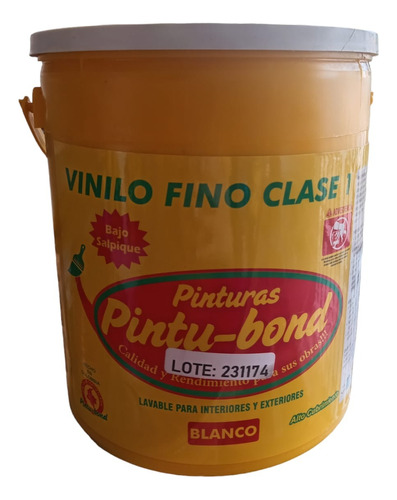 Vinilo Pintubon Clase 1 - Galón - gal a $59042
