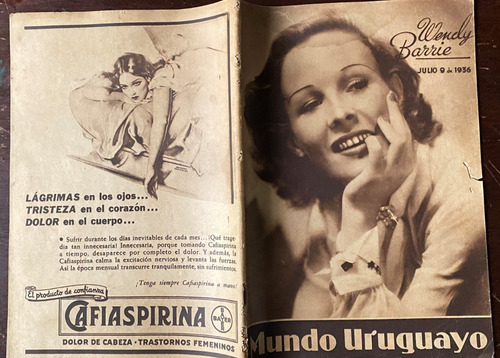 Mundo Uruguayo N° 898, Julio 1936, Actualidad, Deporte    C7