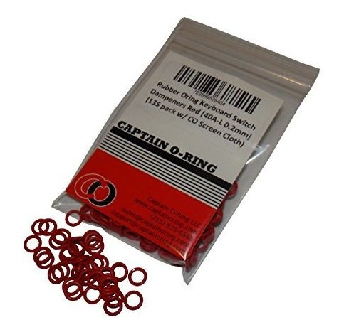 Captain O-ring - Amortiguadores De Interruptor De Teclado Co