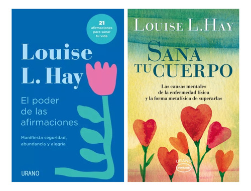 Poder Afirmaciones + Sana Cuerpo - Louise Hay - 2 Libros