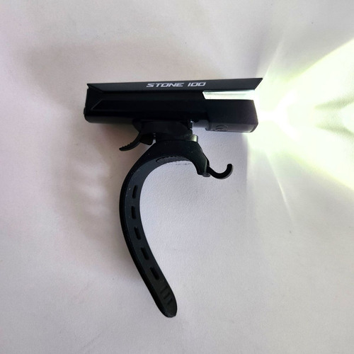 Luz Delantera Recargable Usb Jy7202-stone Led Ciclismo Bici Negro