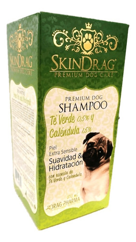 Shampoo Skindrag Te Verde Y Calendula 250 Ml