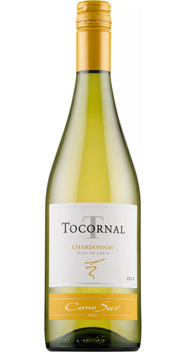 Vino Blanco Cono Sur Tocornal Chardonnay 750ml