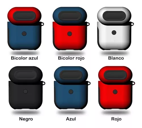 Funda Protectora Para AirPods 2 De Silicon Colores